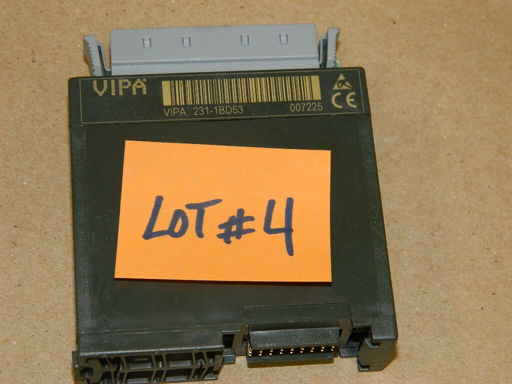 VIPA 231-1BD53 Analog Input Module SM231 AI4x16Bit LOT # 4