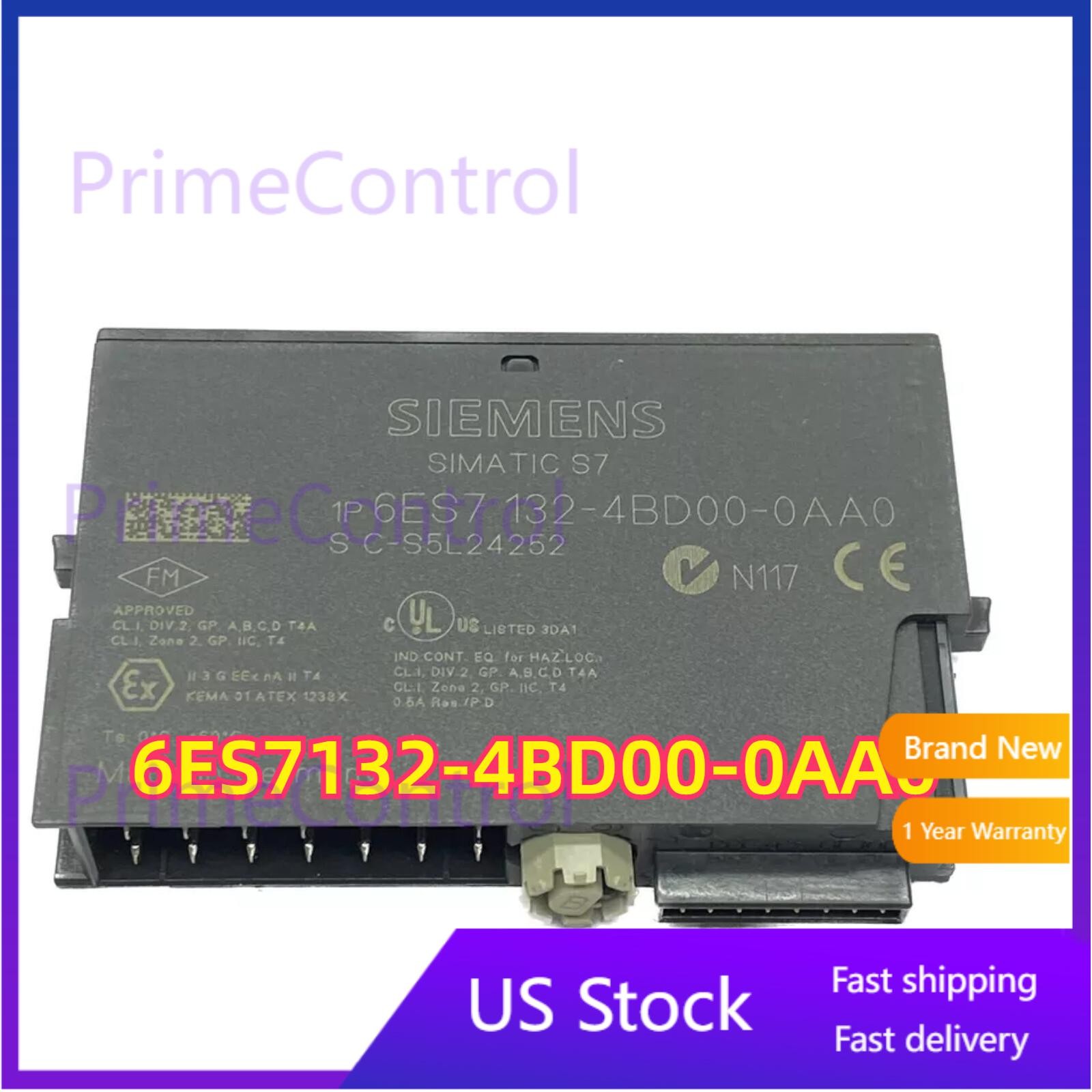 New Siemens 6ES7 132-4BD00-0AA0 6ES7132-4BD00-0AA0 SIMATIC DP Modules for ET200S