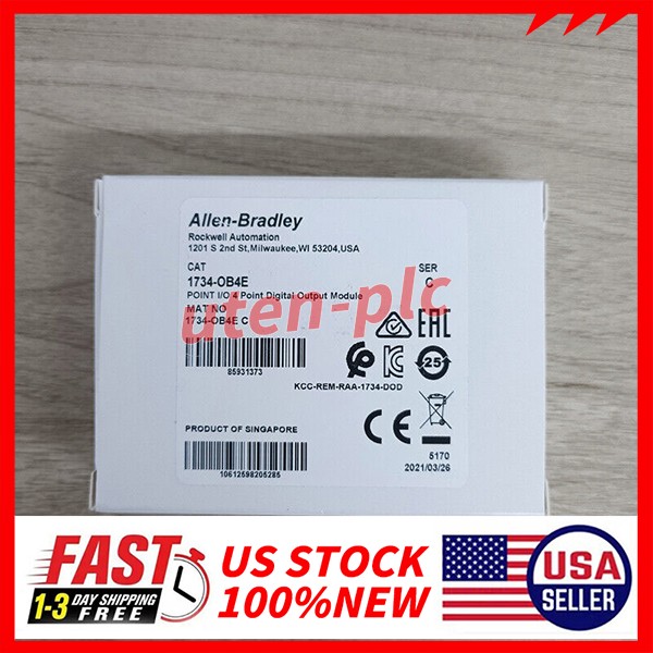 Allen Bradley 1734-OB4E Digital Output Module Ser C Free shipping