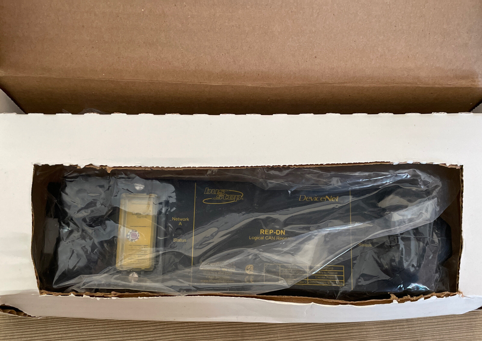 NEW TURCK BUS STOP DEVICENET INTERLINK BT REP-DN LOGICAL CAN REPEATER – NOS