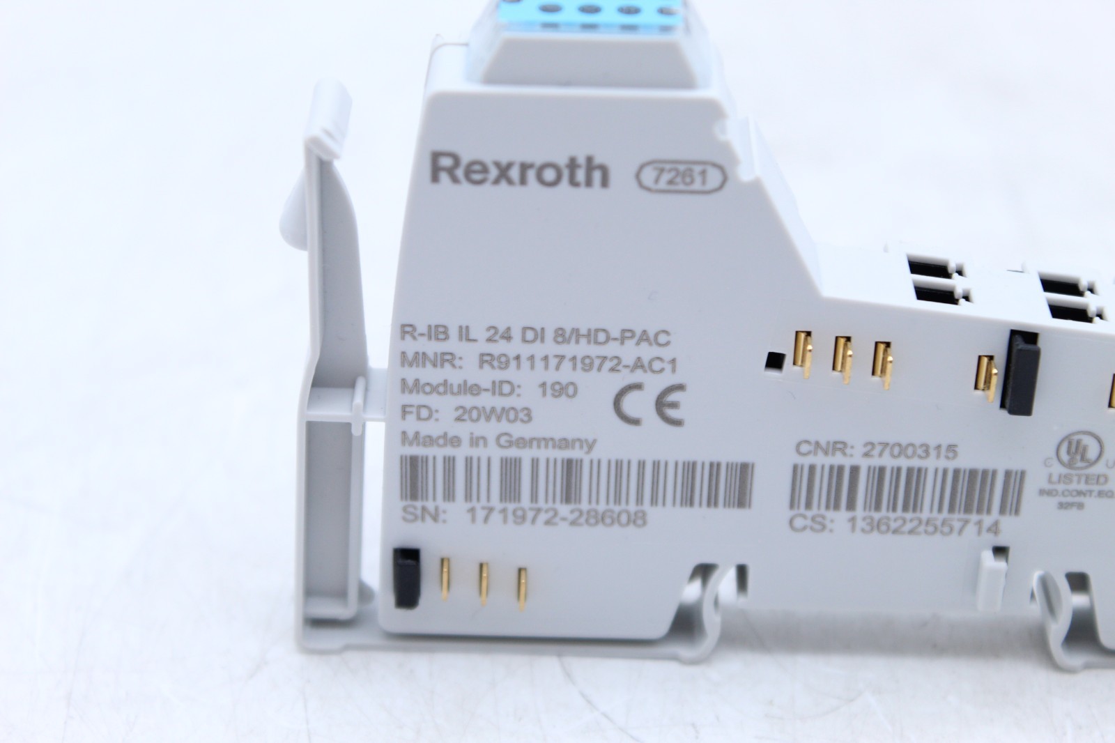 Bosch Rexroth R-IB IL 24 DI 8/HD-PAC R911171972 AC1