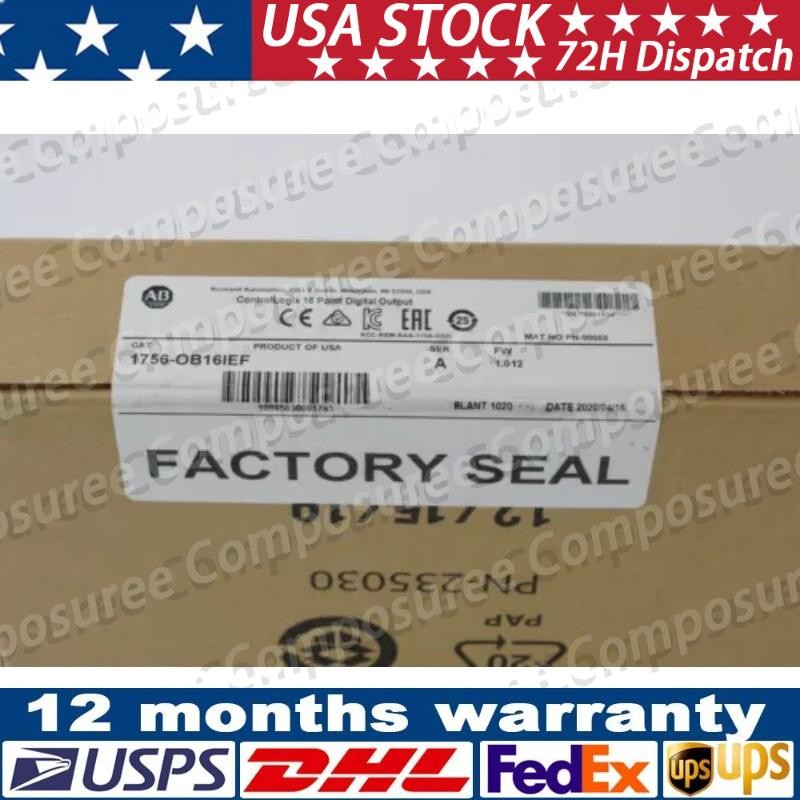 1756-OB16IEF AB DC 16 POINT DIGITAL Output 1756OB16IEF US Free Tax