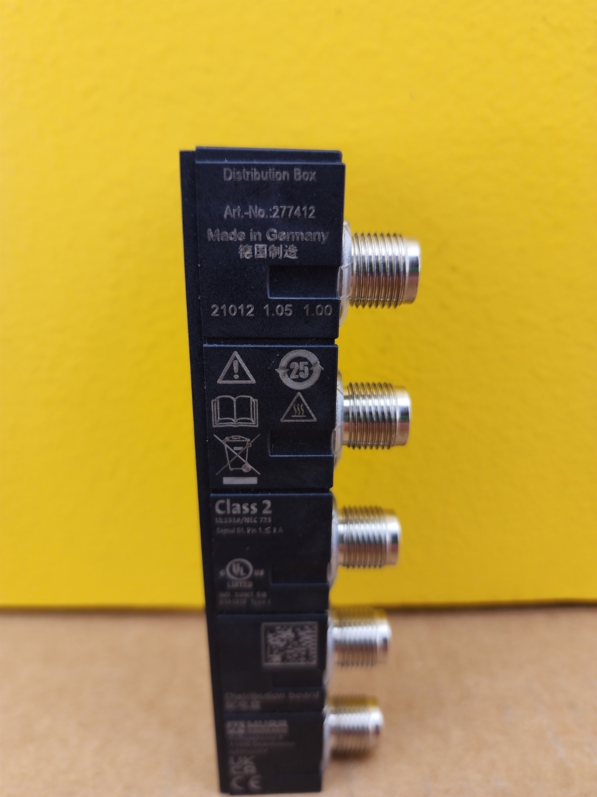 Murr Elektronik 277412 Distribution box M12 plug