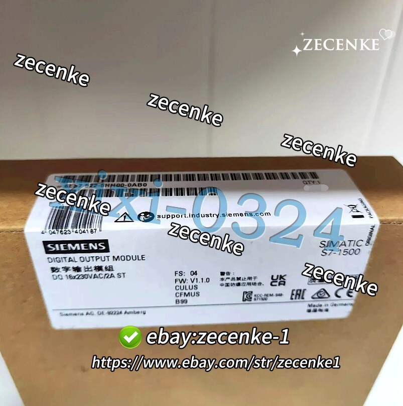 1pcs NEW SIEMENS 6ES7522-5HH00-0AB0 Digital Output Module DHL shipping