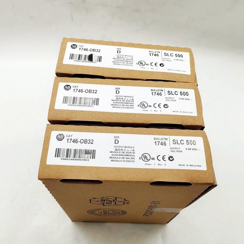 Allen Bradley 1746-OB32 SerD SLC 500 Output Module in-STOCK Free Shipping