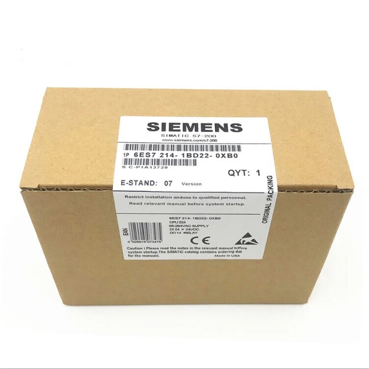 6ES7 214-1BD22-0XB0 New Sealed SIMATIC S7-200, CPU 224 6ES7214-1BD22-0XB0