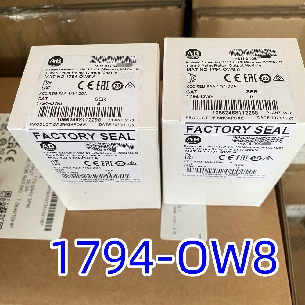 US 1794-OW8 /A 1 pcs1794OW8 Flex 8 Point Relay Output Module NEW 2022