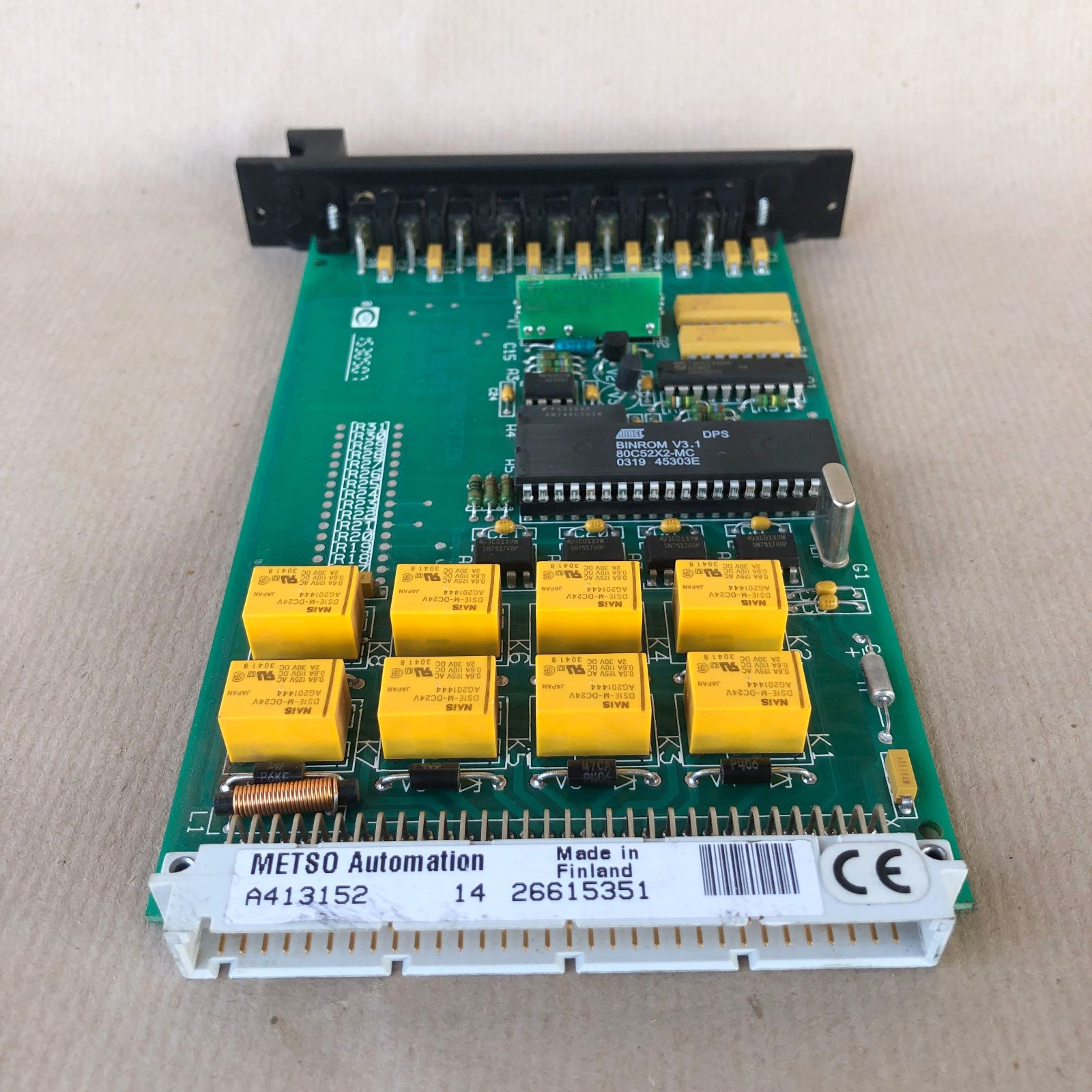 METSO BOU82 BINARY INPUT MODULE A413152