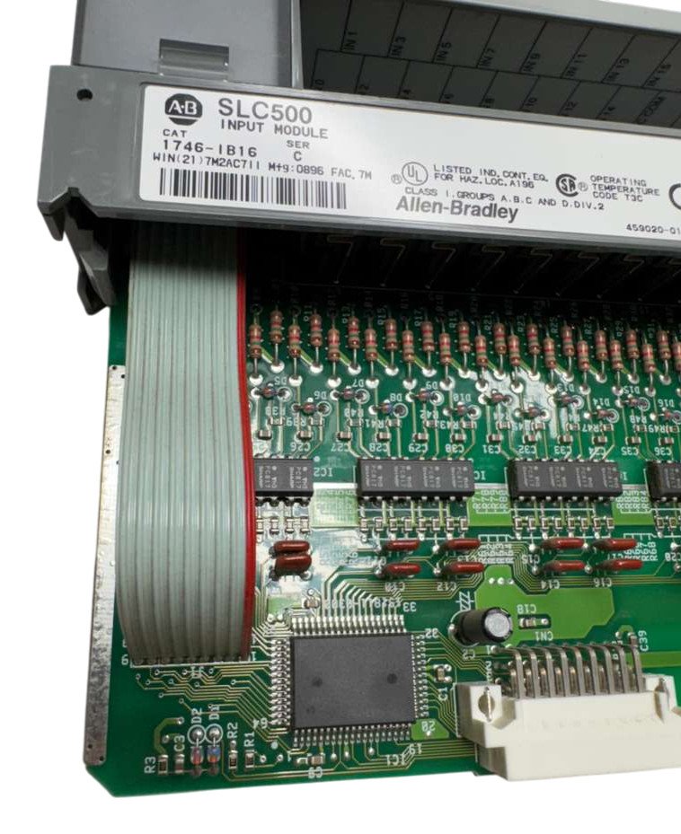 Allen-Bradley 1746-IB16 Input Module Series C, SLC500, 10-30VDC, DC-SINK
