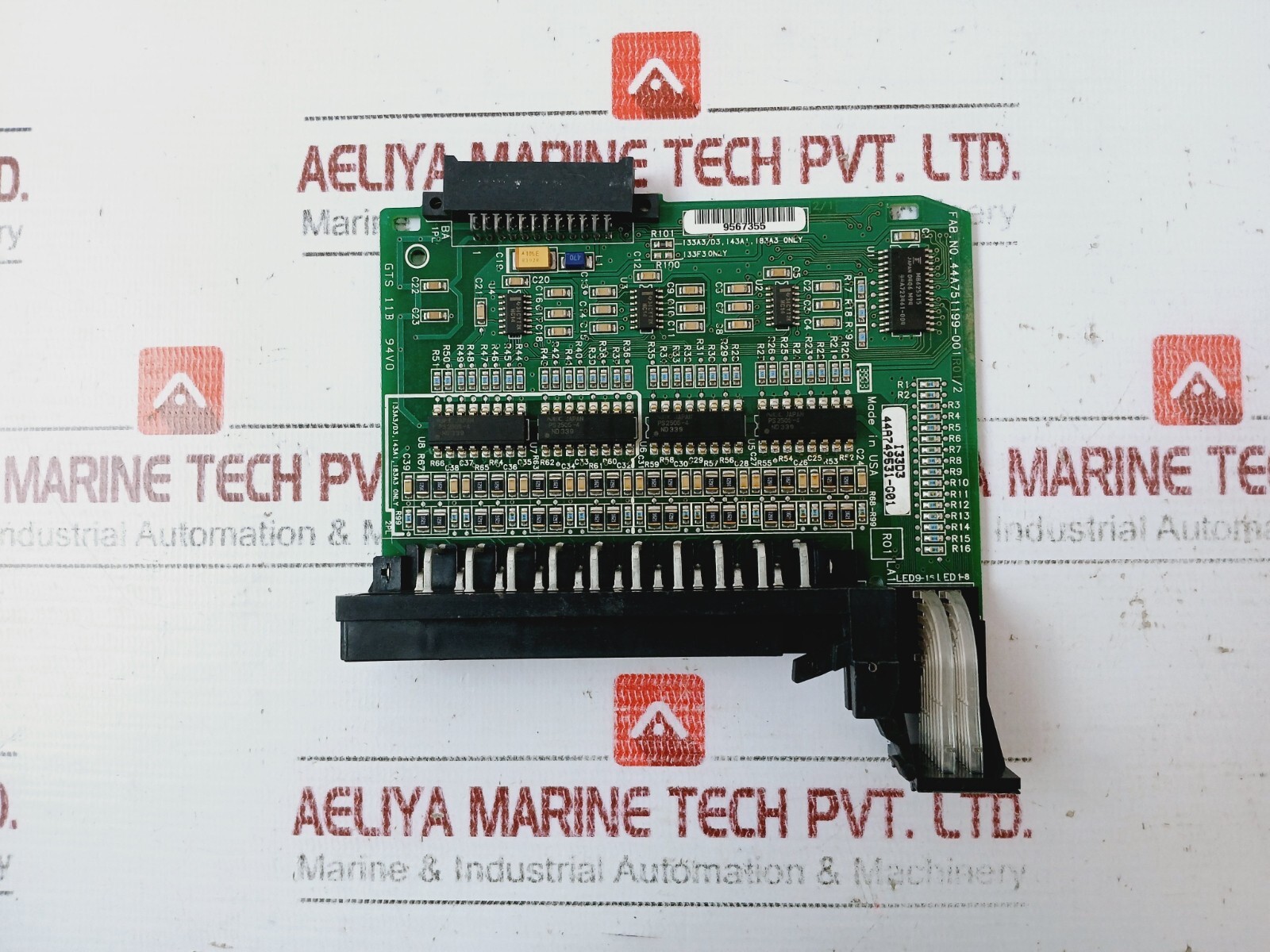 GE Fanuc 44A751199-001 PCB For PLC 24VDC 16 Points Input Module IC693MDL646