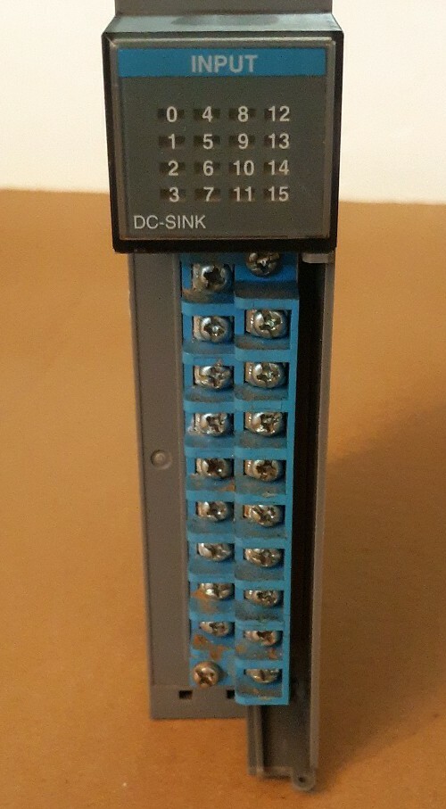 Allen Bradley 1746-IB16 SerC WIN (21) SLC500 Input Module, Used-30 DayWty