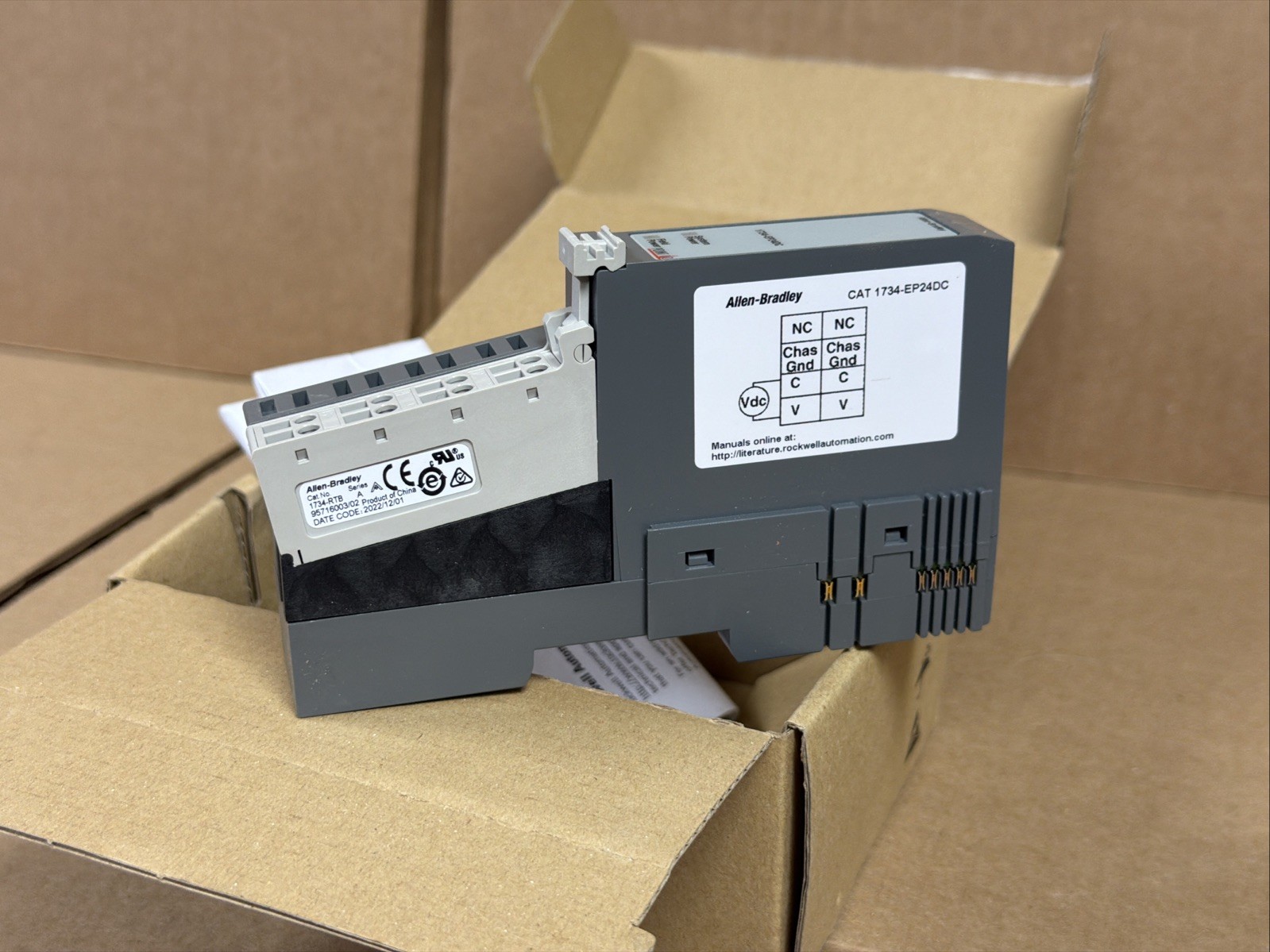 Allen Bradley 1734-EP24DC /B POINT I/O Extension Power Module SURPLUS FAST SHIP