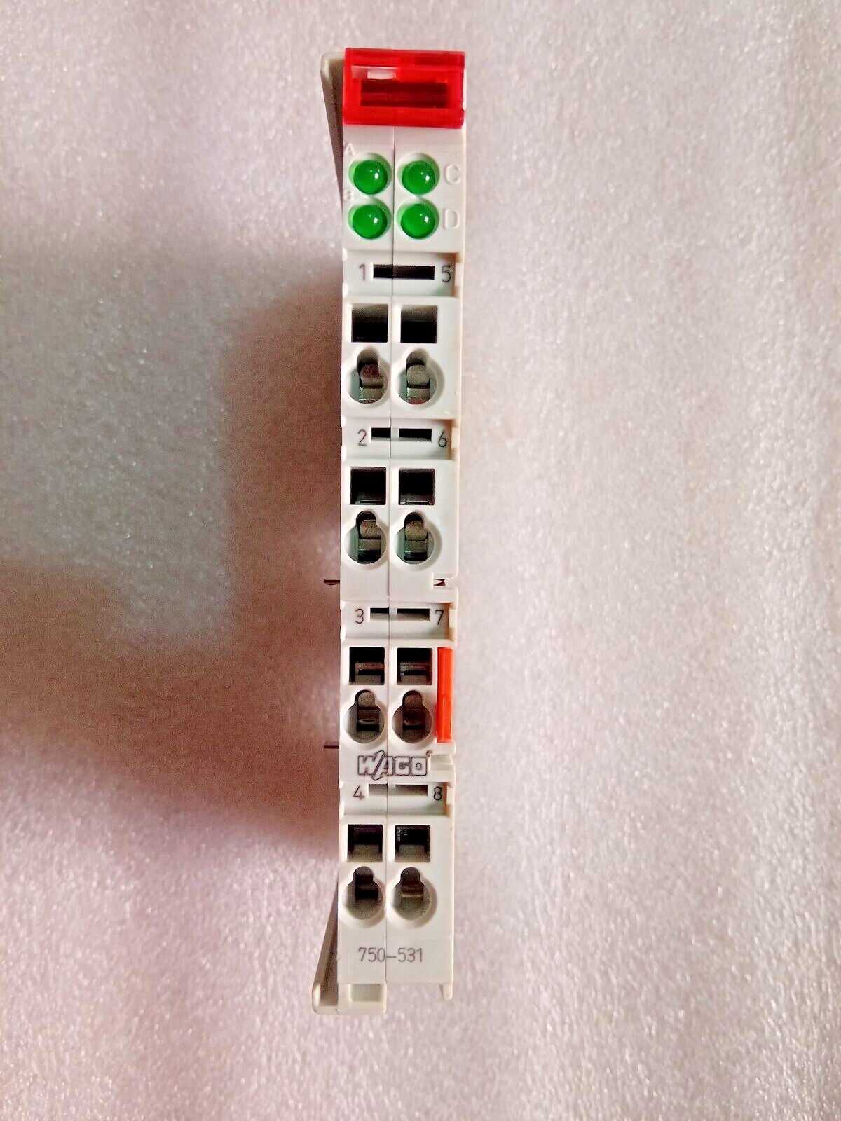 WAGO 750-531 4DO 24V DC 0.5A/2-WIRE 4 CHANNEL DIGITAL OUTPUT MODULE NEW