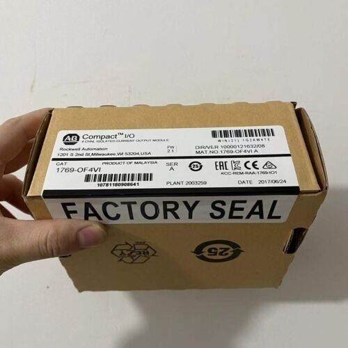 New Factory Sealed AB 1769-OF4VI Ser A CompactLogix A/O Voltage Module 1769OF4VI