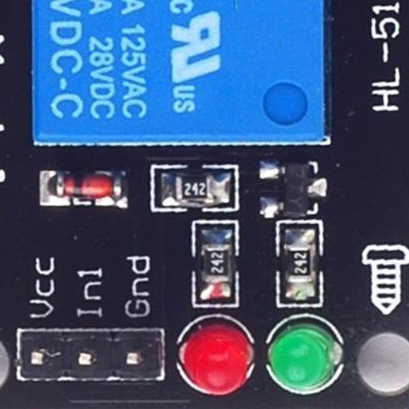 3.3V Relays Module With LED Light High Current Drive Fixed MounControl Board