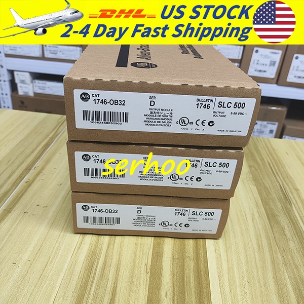 Brand New Allen-Bradley 1746-OB32 SLC 500 PLC Output Module Free Shipping