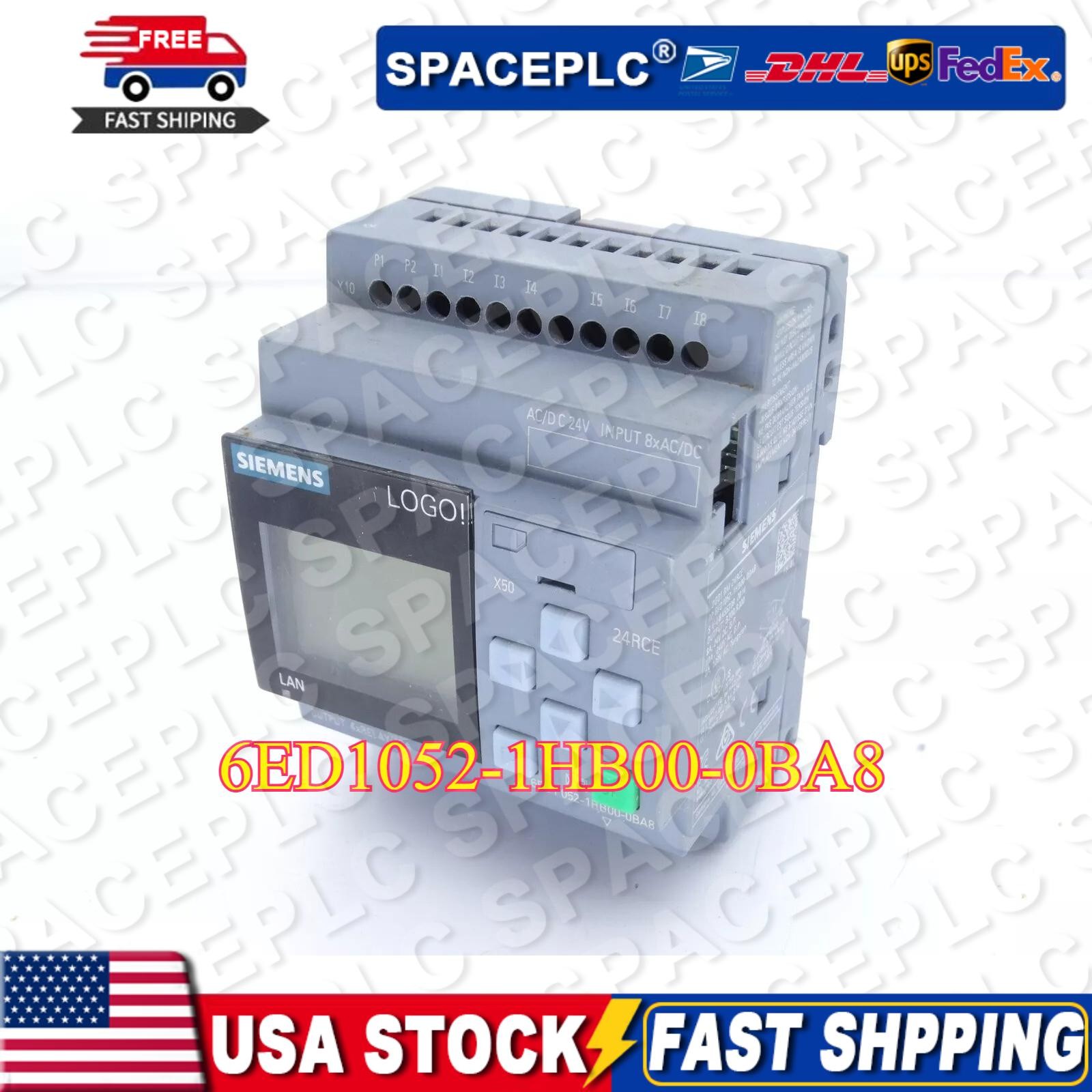 6ED1052-1HB00-0BA8 New Siemens 6ED1 052-1HB00-0BA8 LOGO 24RCE Logic Module