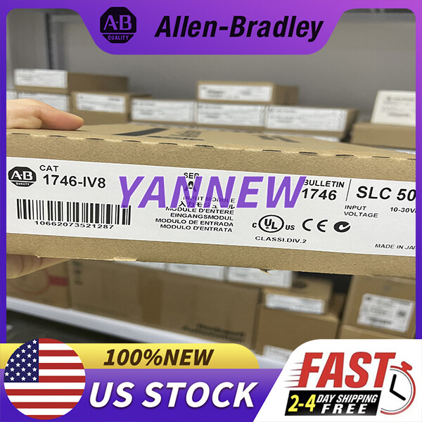 1PC AB 1746-IV8 Series A. SLC 500 8 Point Input Module 1746IV8 Fast Shipping