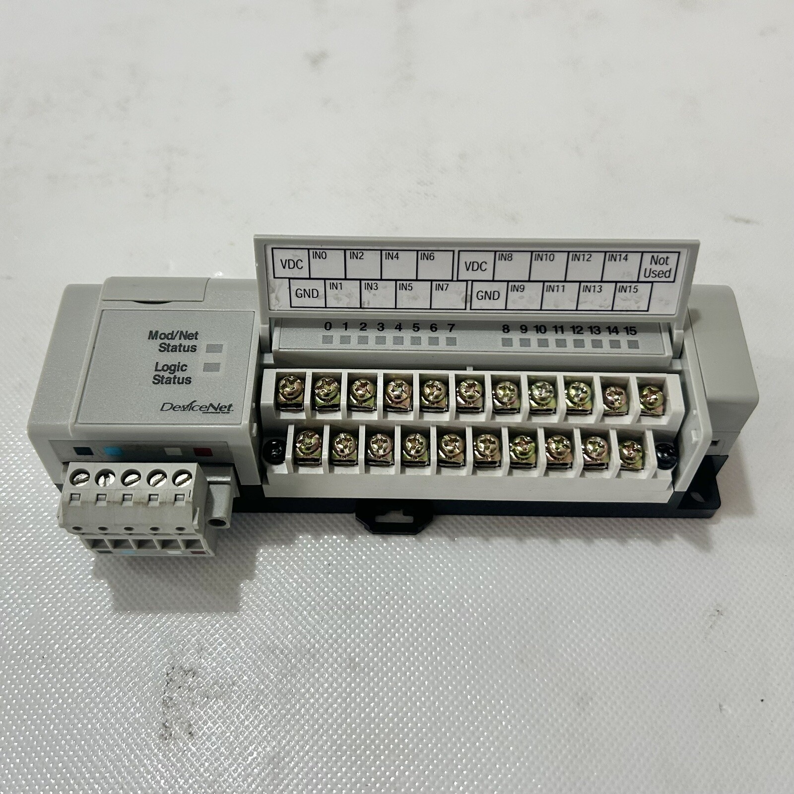 Allen Bradley 1791D-16B0 Ser. D Rev. C01 CompactBlock I/O Module P/N: 97239673