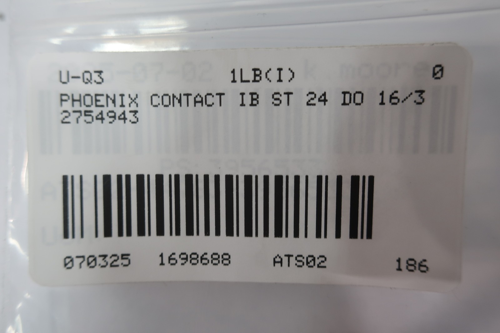 Phoenix Contact 2754943 IB ST 24 DO 16/3 Digital Output Module