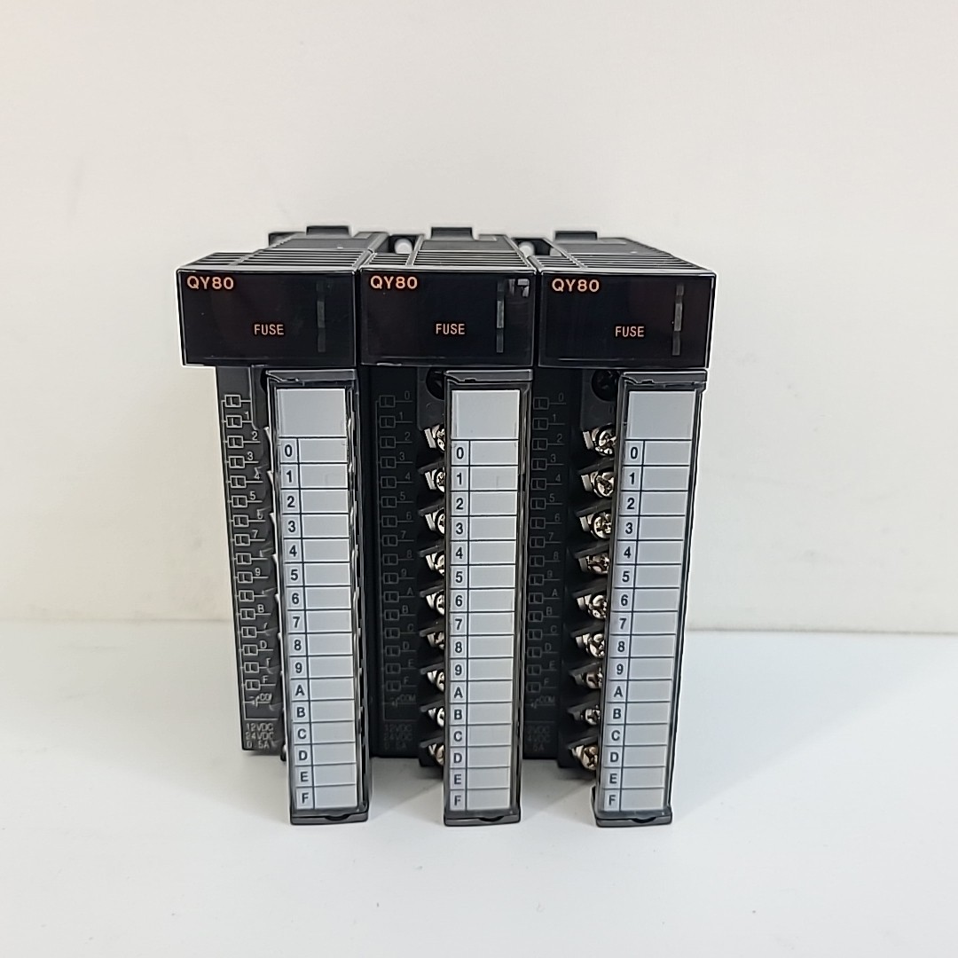 Mitsubishi QY80 Output Unit 16PT PACK OF 3