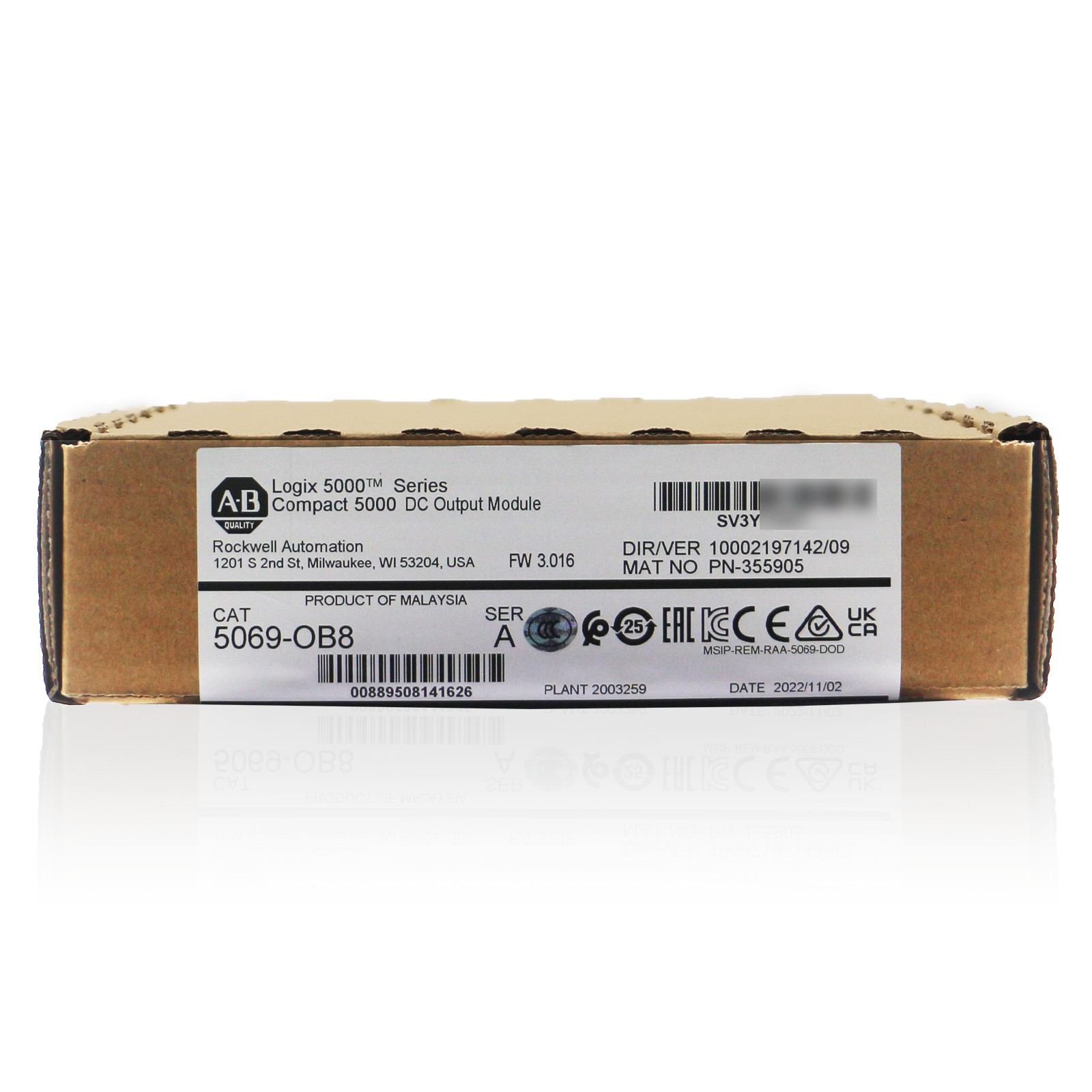 New Allen Bradley 5069-OB8/A Compact 5000 DC Output Module AB 5069OB8