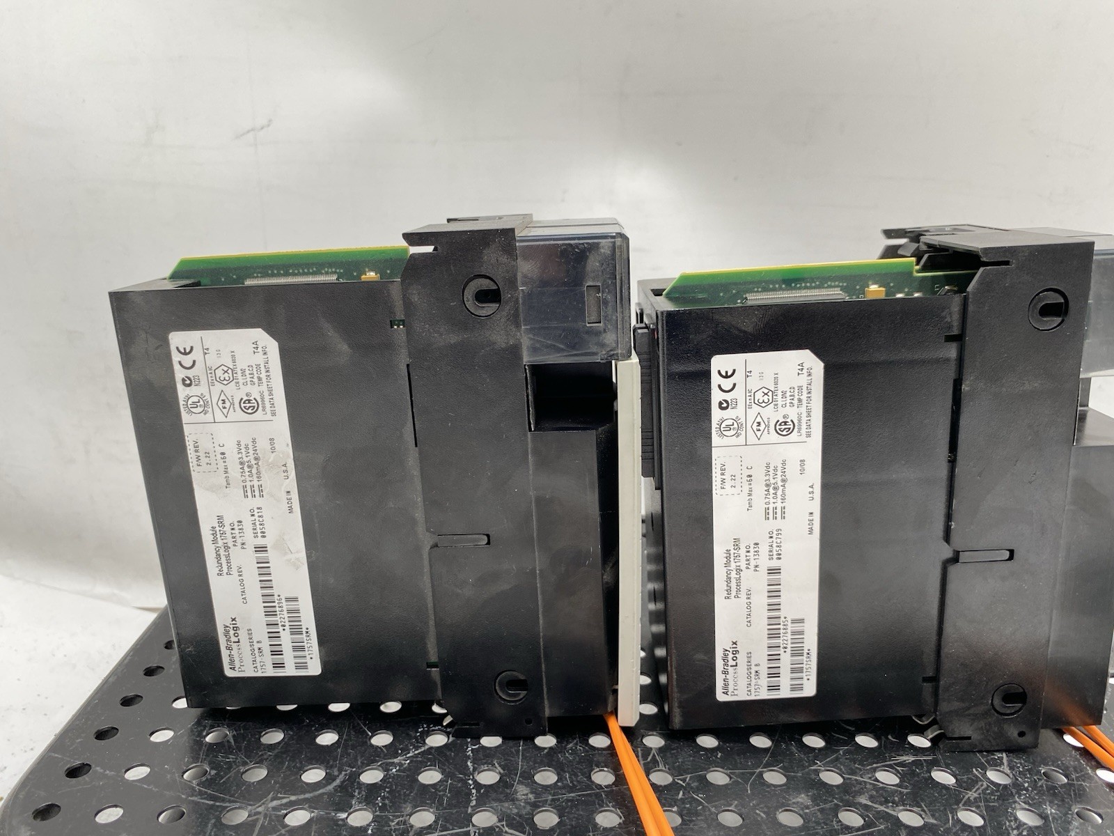 LOT OF 2 ALLEN-BRADLEY REDUNDANCY MODULE PROCESSLOGIX 1757-SRM