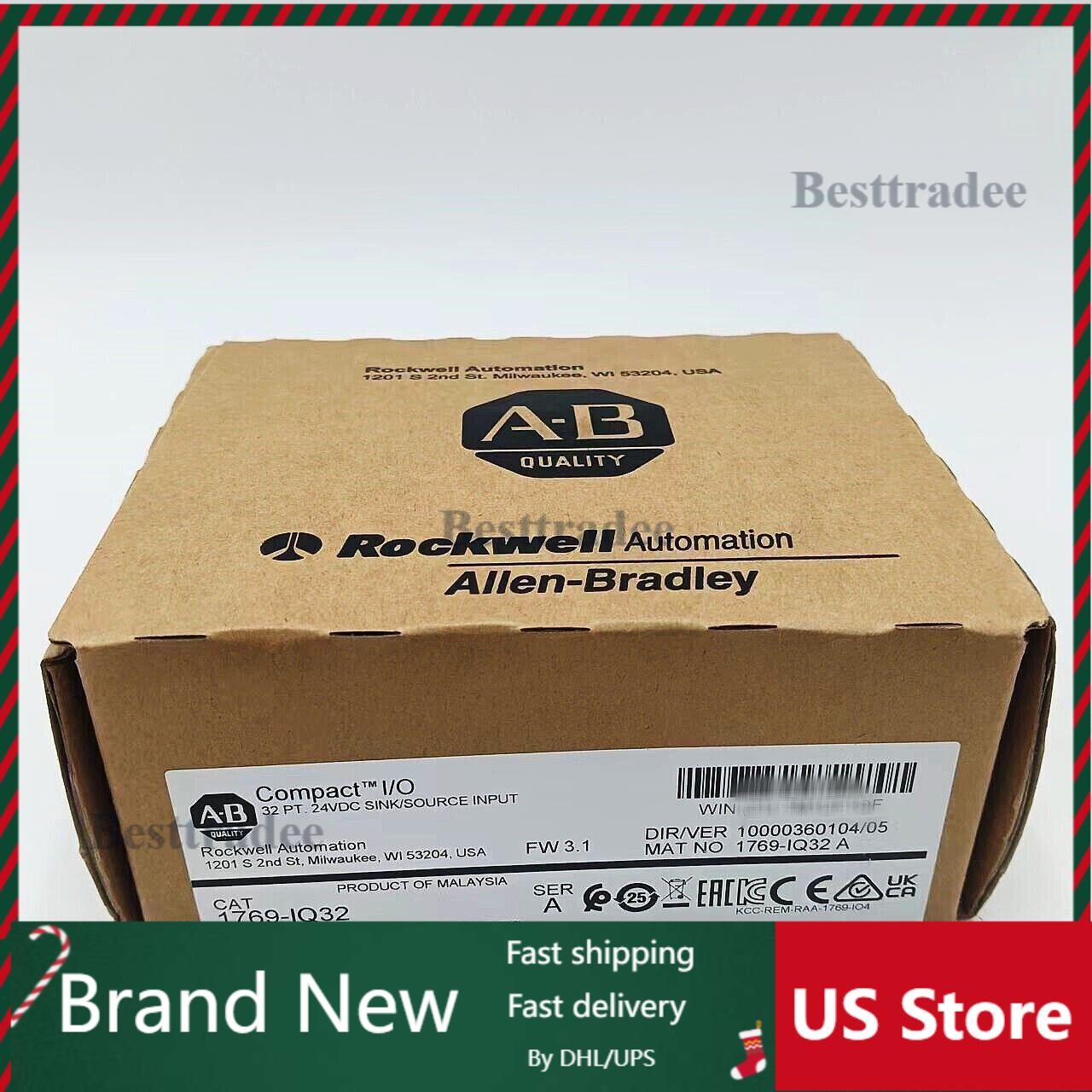 New AB Sealed 1769-IQ32 SER A CompactLogix 32Pt 24VDC Input Module 1769IQ32