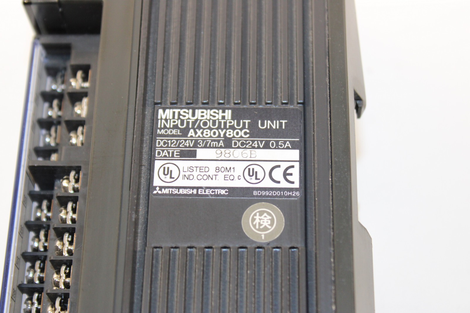 Mitsubishi AX80Y80C Binary module