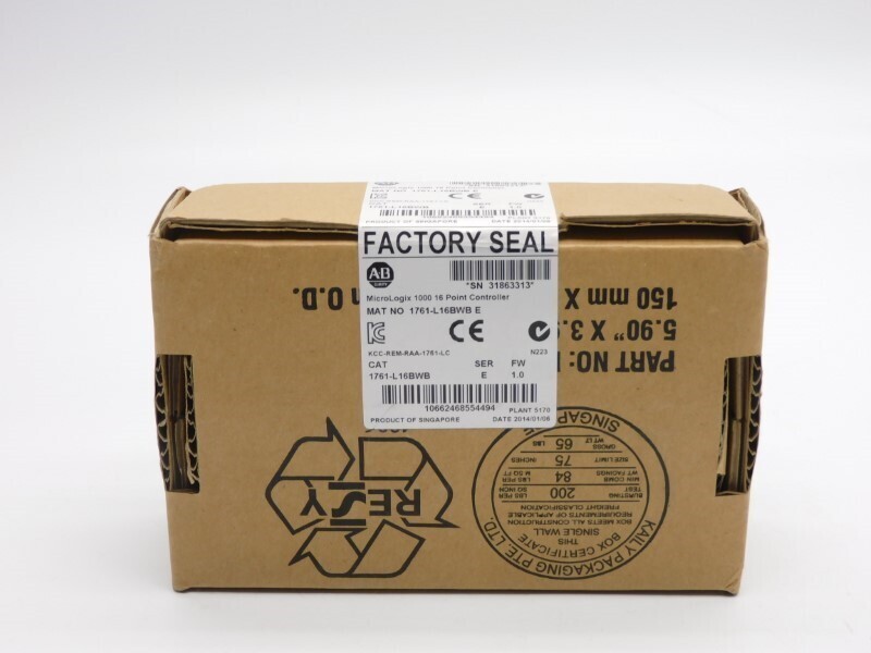 New Sealed AB 1761-L16BWB/E MicroLogix 1000 16 Point Controller 1761L16BWB serE