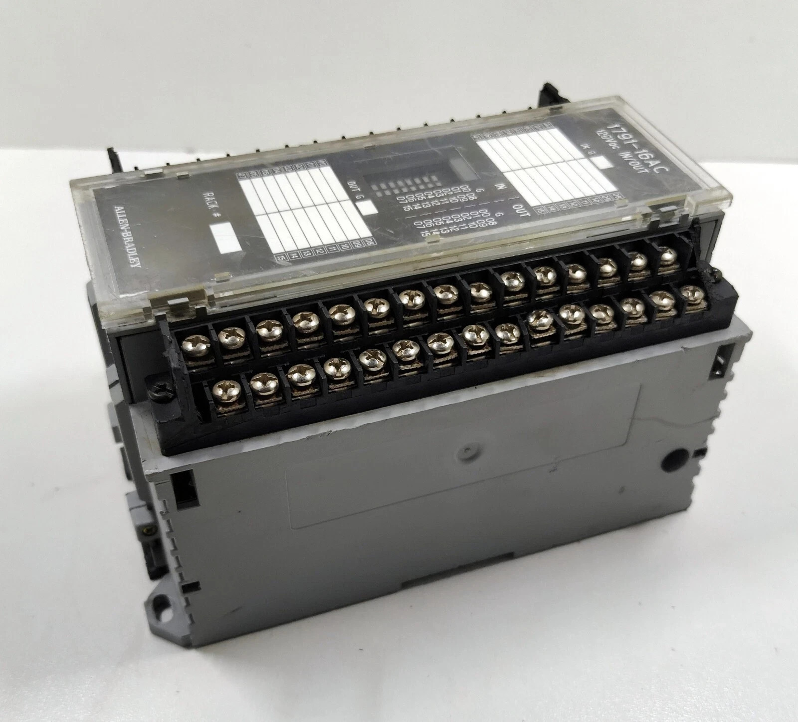 ALLEN BRADLEY 1791-16AC BLOCK I/O MODULES (Series B) Rev:D01