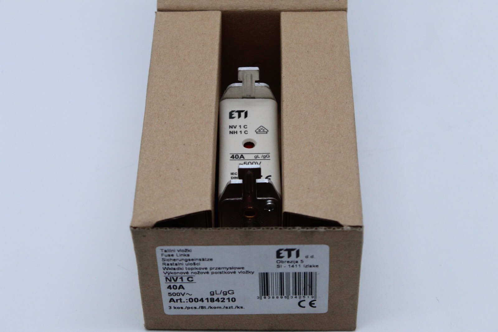 ETI NV1 C, SKU: 004184210, 3 Piece Pack