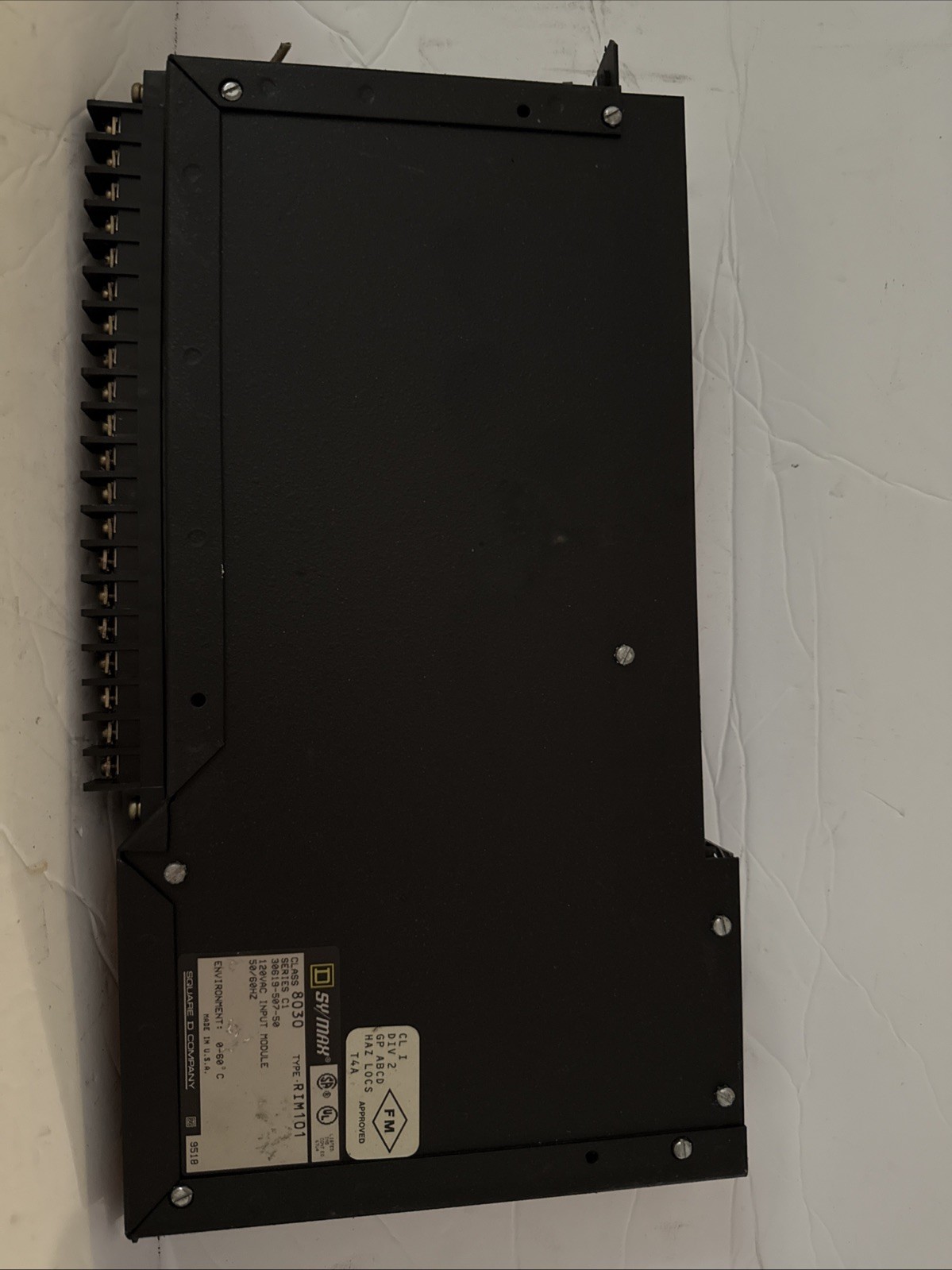 Square D SY/MAX RIM-101 Class 8030 Input Module Parts