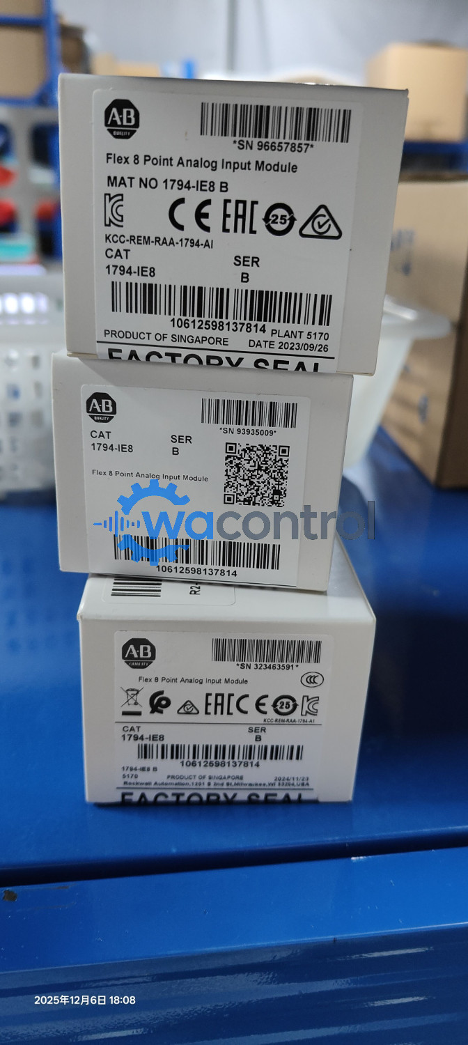 1794-IE8 FLEX I/O Analog Input 8-Ch Brand New Free Shipping New In Box US stock