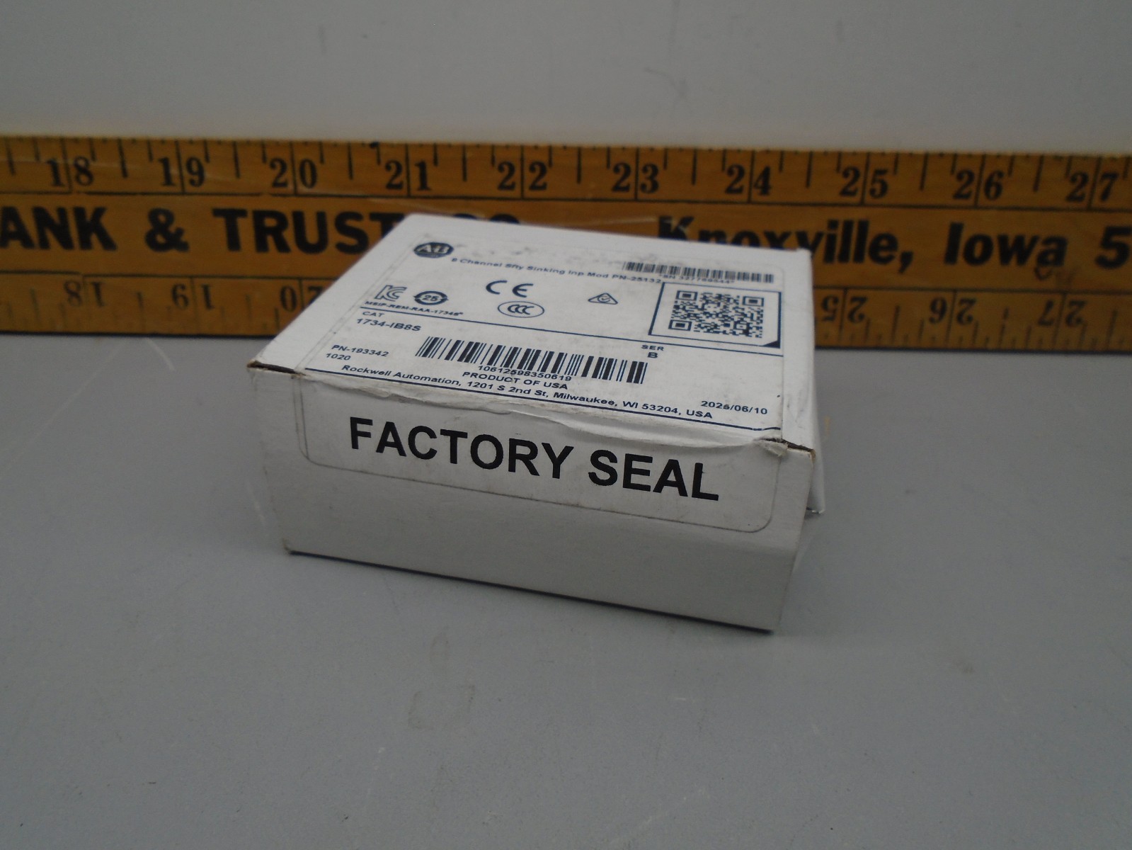 2025 New old Stock Sealed 1734-IB8S /B Allen Bradley DC Input PN-193342 N251