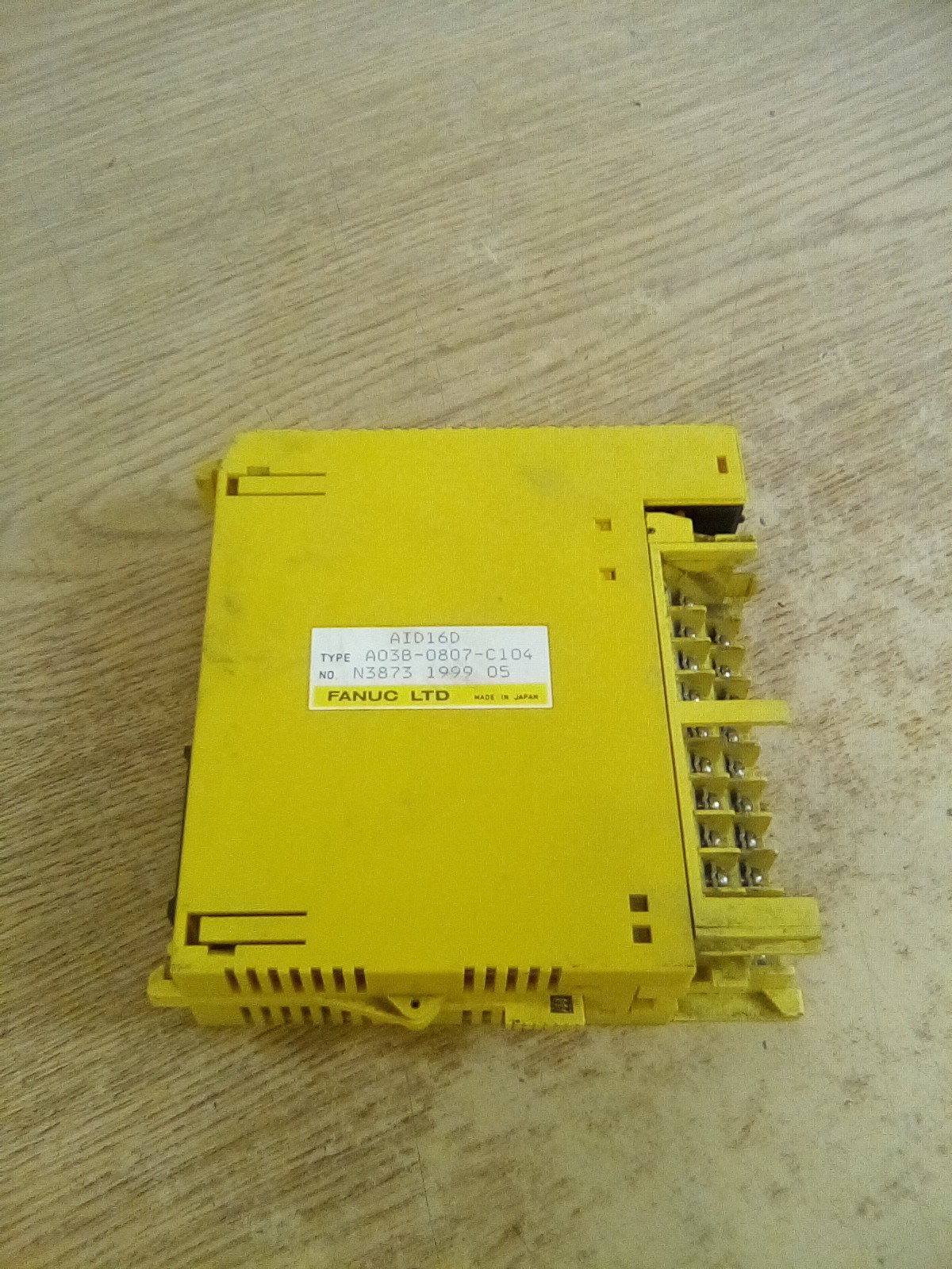 Fanuc AID16D Input Module A03B-0807-C104
