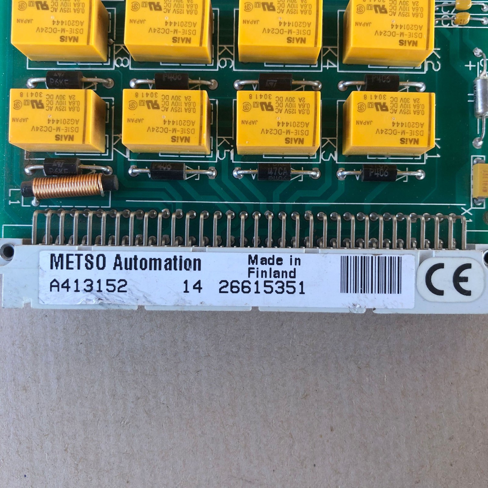 METSO BOU82 BINARY INPUT MODULE A413152