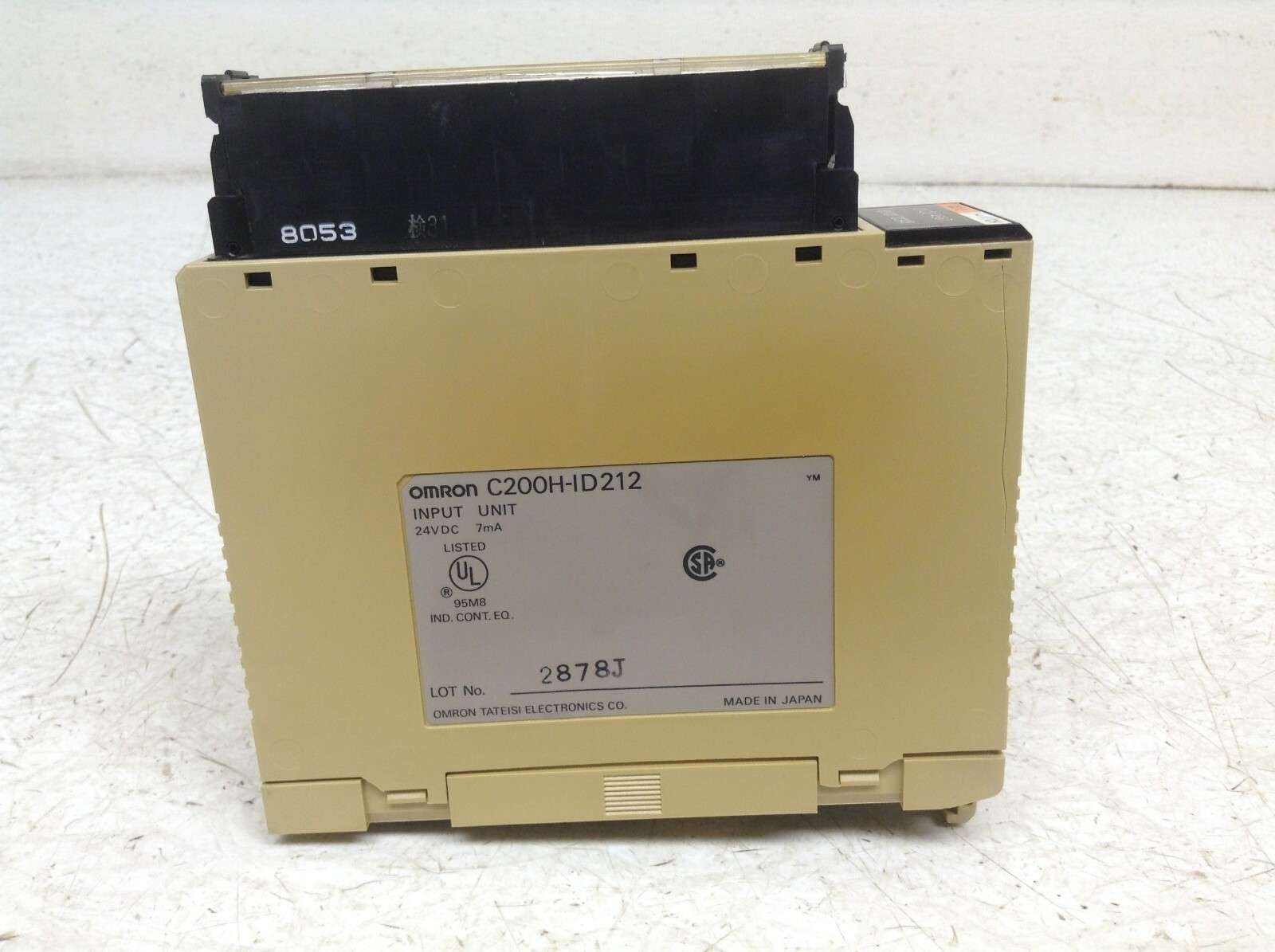 Omron C200H-ID212 Input Unit 24 VDC 16 Point C200HID212