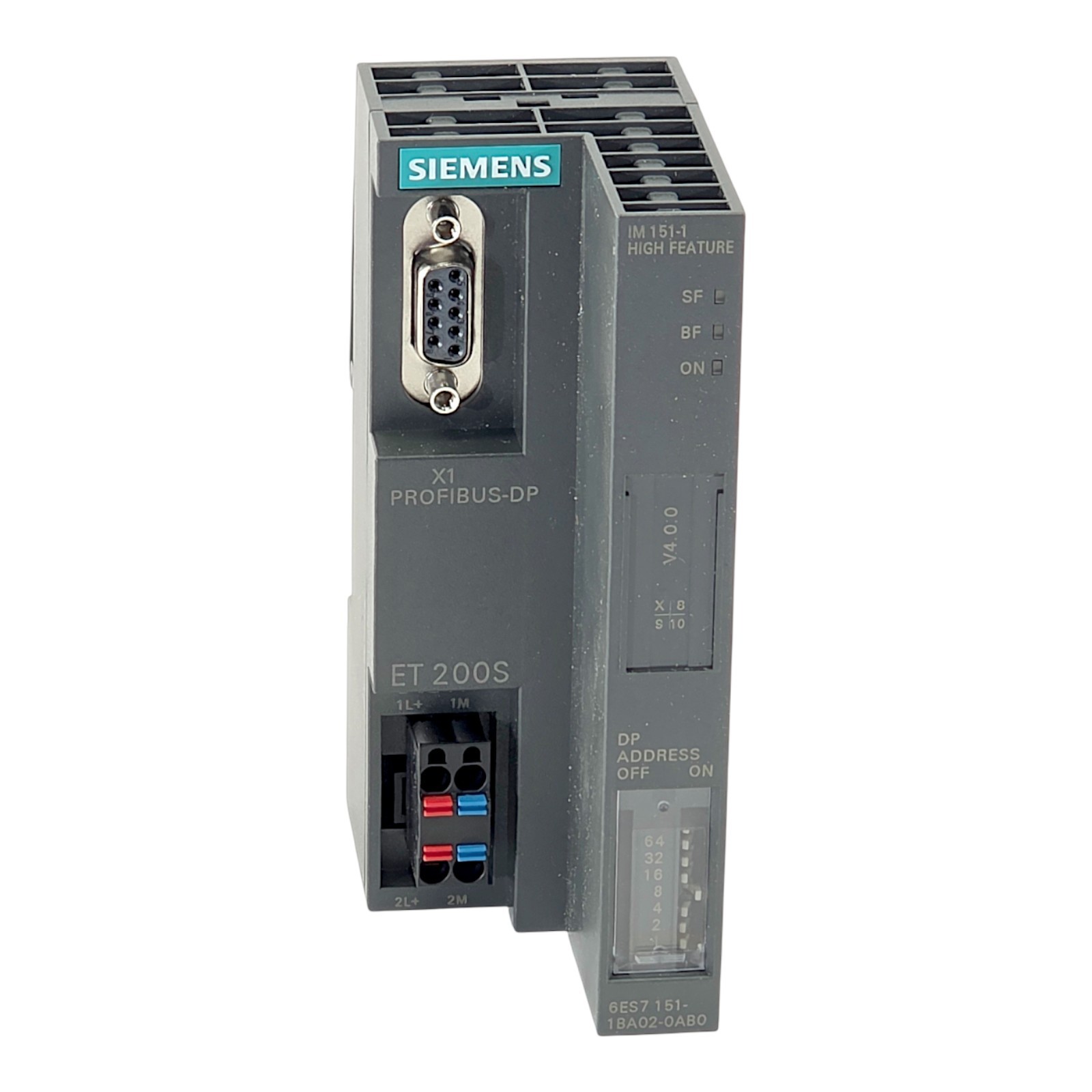 SIEMENS 6ES7151-1BA02-0AB0 SIMATIC DP INTERFACE MODULE