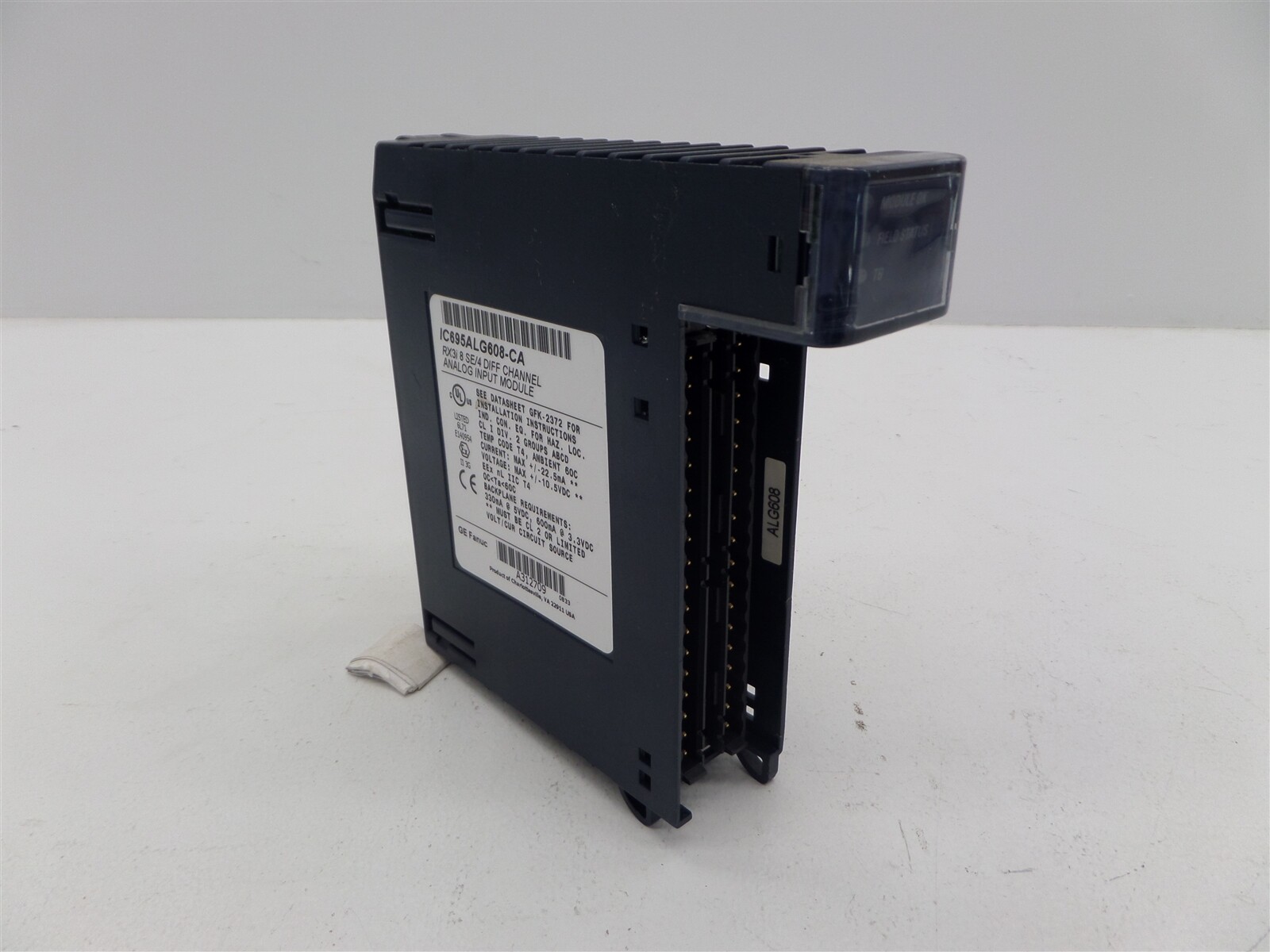 GE Fanuc IC695ALG608-CA RX3i SE/4 Diff Channel Analog Input Module