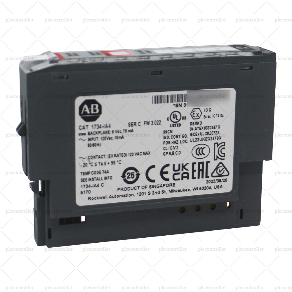 2023 New Allen Bradley 1734-IA4 POINT I/O 4 Point Digital Input Module