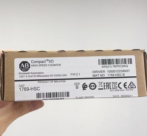 New Sealed AB 1769-HSC CompactLogix High-Speed Module 1769HSC US Free Tax