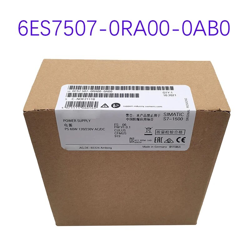 6ES7507-0RA00-0AB0 SIEMENS NEW IN BOX Fast Delivery