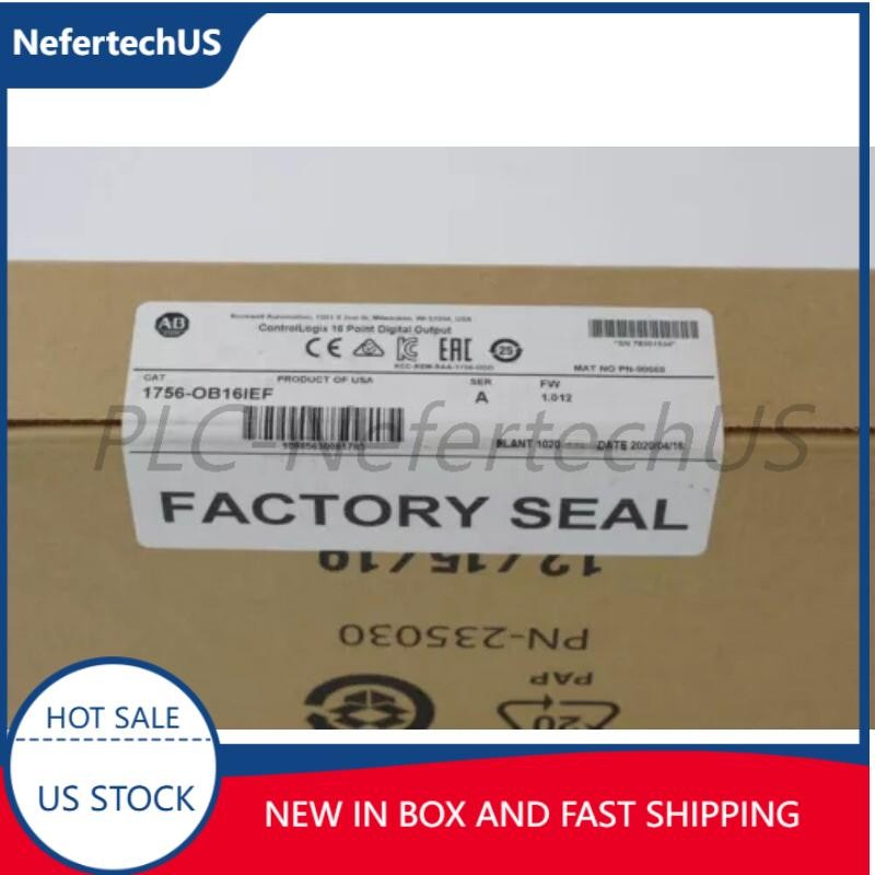 1756-OB16IEF AB DC 16 POINT DIGITAL Output 1756OB16IEF US Free Tax