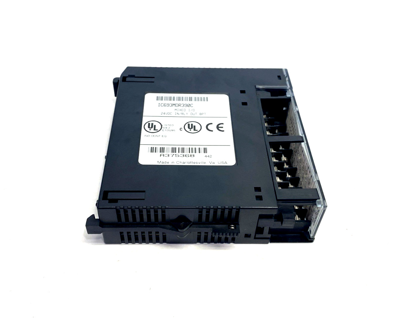 GE Fanuc IC693MDR390C Mixed I/O 24VDC IN/RLY Out 8PT
