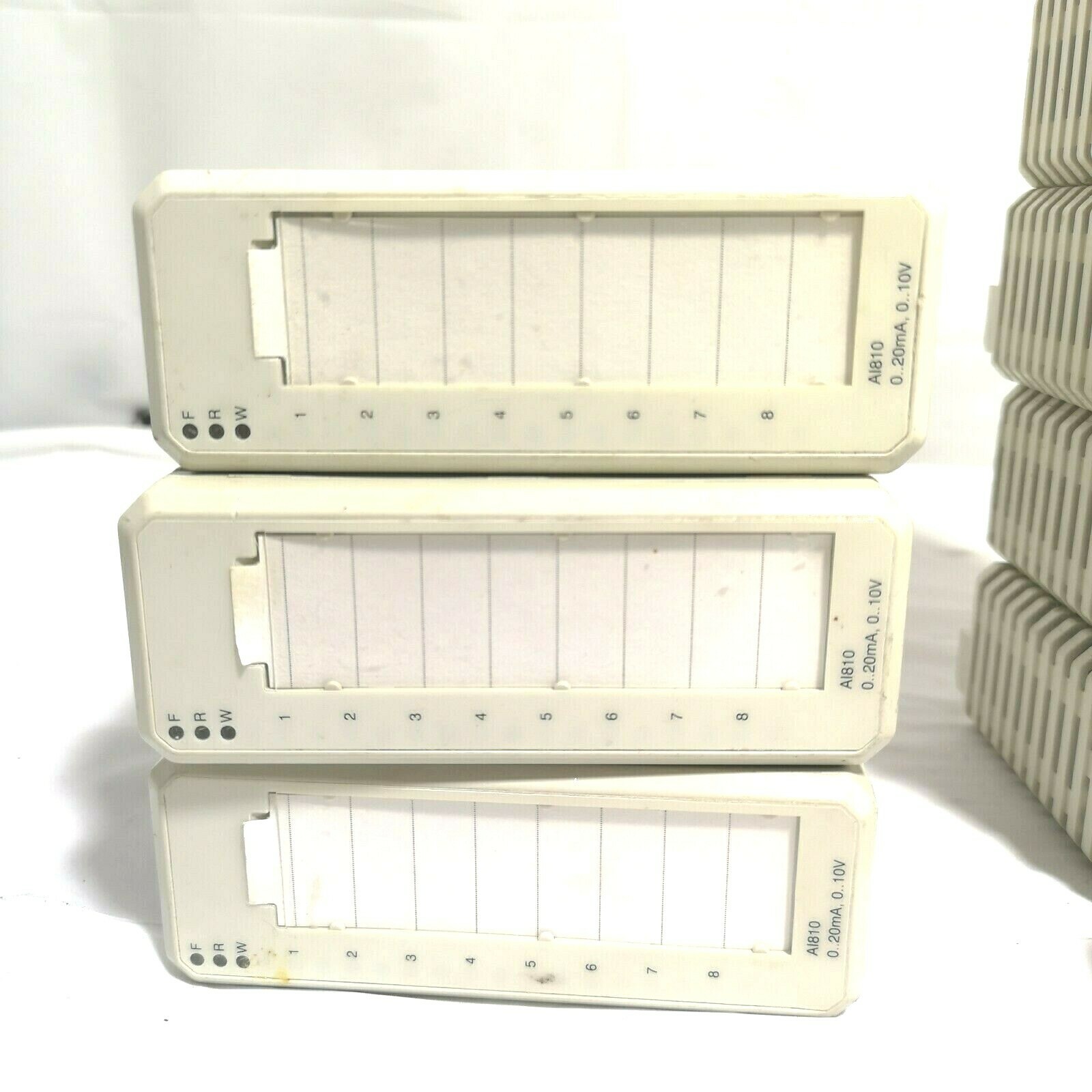 ABB Lot of 15 AI810 TB840 DI840 AO810 DO810 AI845 Modules Damaged UNTESTED UNITS