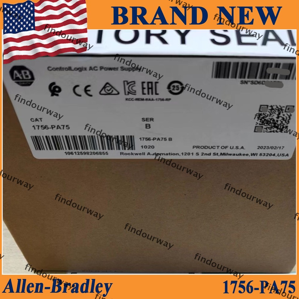1756-PA75 NEW PLC-AB 1756 PA75 / B ControlLogix AC Power Supply 1756PA75
