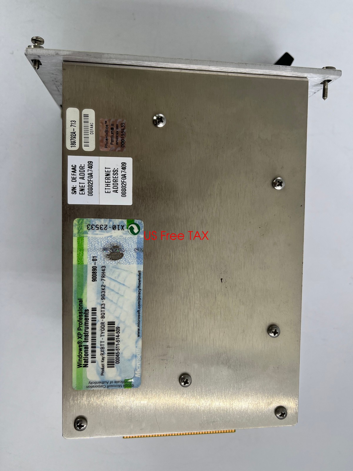 USED National Instruments NI PXI-8187 Embedded Controller