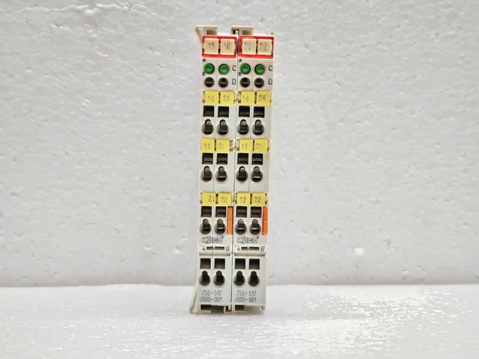 WAGO 750-517/000-001 LOT OF 2PCS