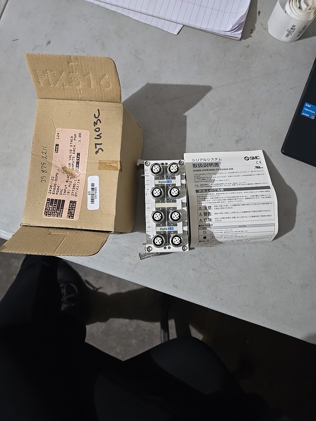 SMC DIGITAL INPUT MODULE EX600-DXPD NEW